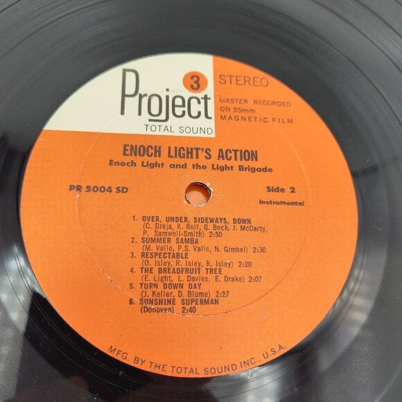 Enoch Light’s Action - It’s Happening… So Let’s Dance! 12" Vinyl record album LP - Picture 7 of 7